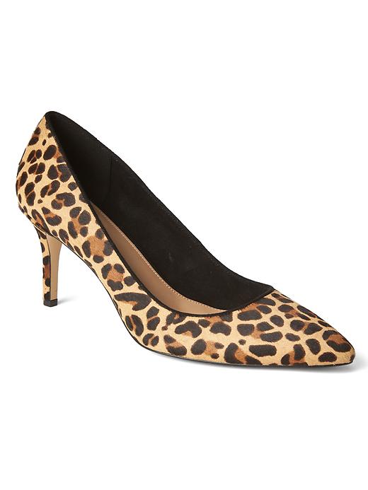 Image number 1 showing, Calf Hair Pumps