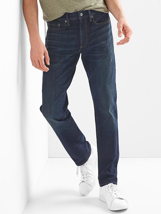 Image number 1 showing, Slim fit jeans (4-way stretch)
