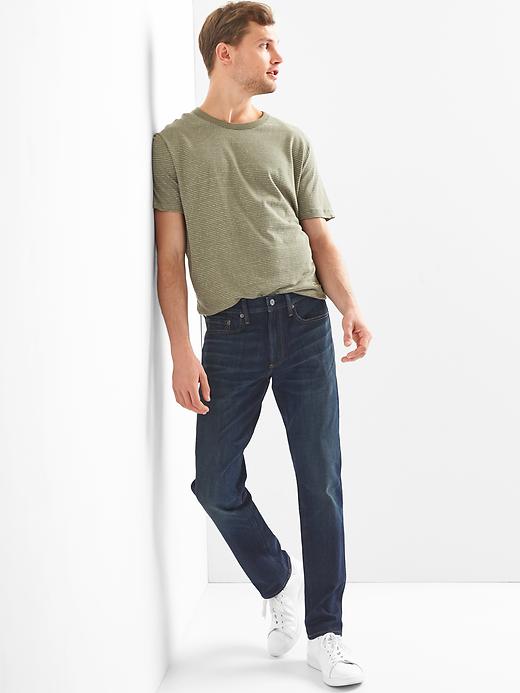 Image number 3 showing, Slim fit jeans (4-way stretch)