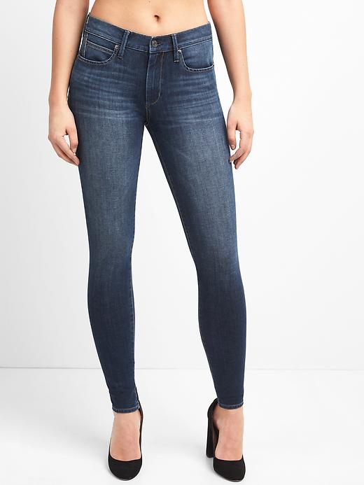 Image number 7 showing, Mid rise Sculpt true skinny jeans