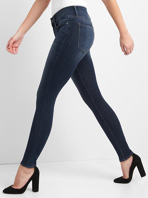 Image number 5 showing, Mid rise Sculpt true skinny jeans