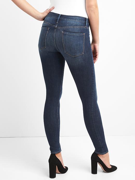 Image number 2 showing, Mid rise Sculpt true skinny jeans