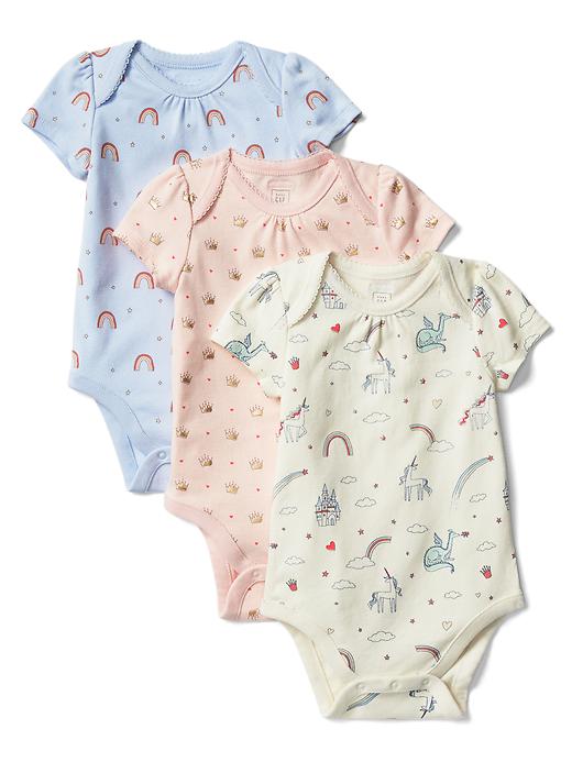 Image number 1 showing, Fairy tale bodysuit (3-pack)