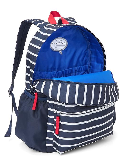Image number 3 showing, Stripe senior backpack