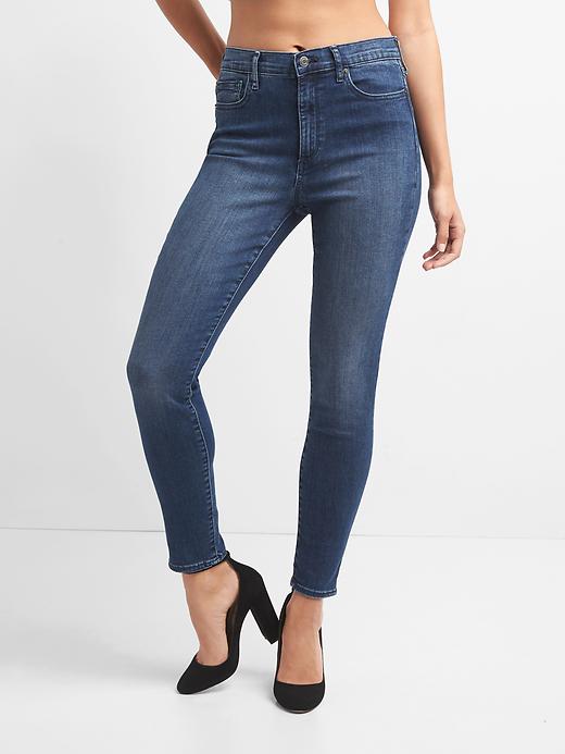 Image number 7 showing, Super high rise true skinny jeans