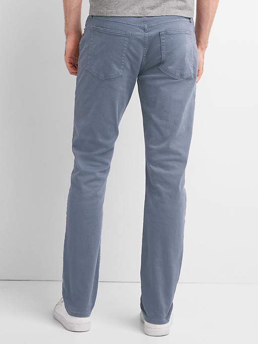 Image number 2 showing, Broken twill slim fit jeans