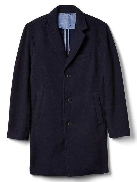Image number 6 showing, Wool blend coat
