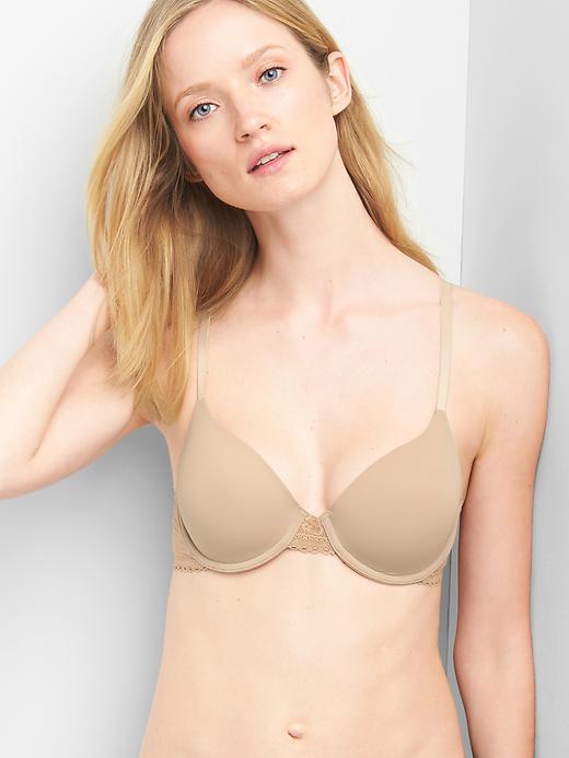 Image number 4 showing, Lace t-shirt bra