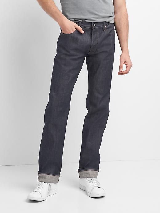 Image number 1 showing, Selvedge Straight Jeans
