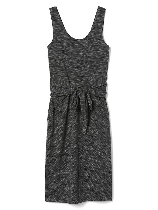 Image number 6 showing, Spacedye tie-front tank dress