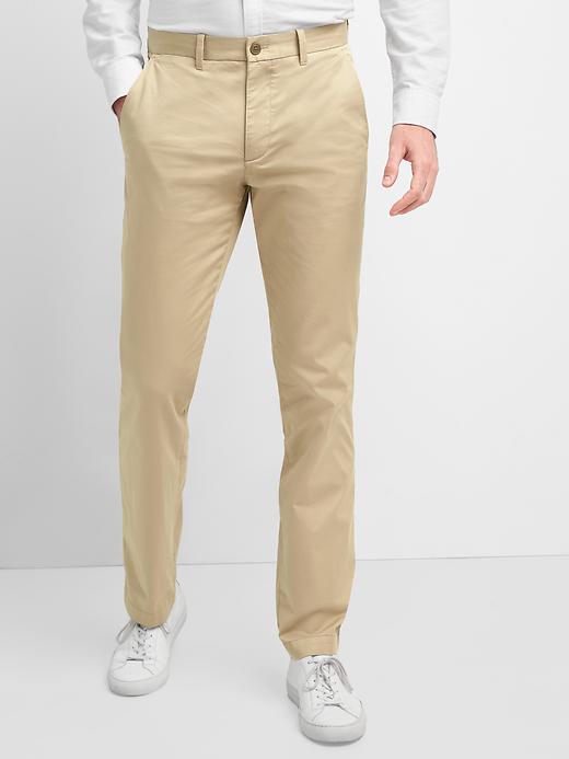 Image number 7 showing, Lightweight Khakis in Straight Fit with GapFlex