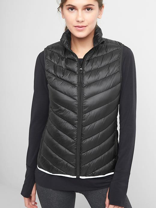 View large product image 1 of 1. GapFit PrimaLoft&#174 puffer vest