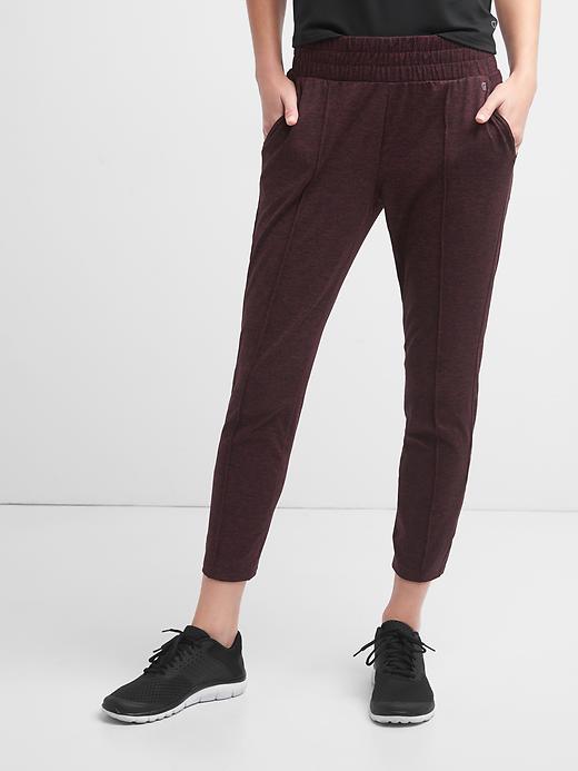 Gapfit Pintuck Brushed Jersey Ankle Pants Gapfit Pintuck Brushed Jersey Ankle Pants