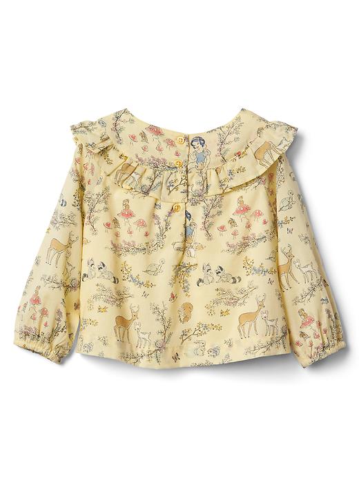 Image number 2 showing, babyGap &#124 Disney Baby Snow White and the Seven Dwarfs ruffle top