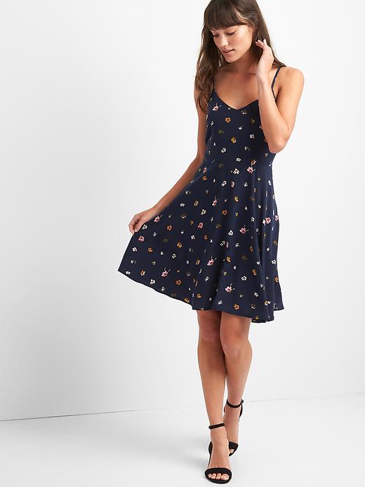 Image number 3 showing, Cami fit and flare dress
