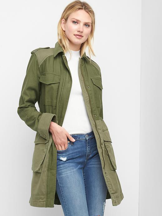 Image number 1 showing, Utility trench coat