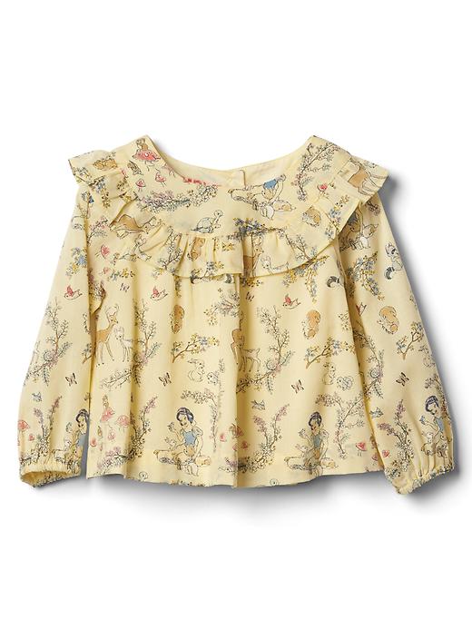 Image number 1 showing, babyGap &#124 Disney Baby Snow White and the Seven Dwarfs ruffle top