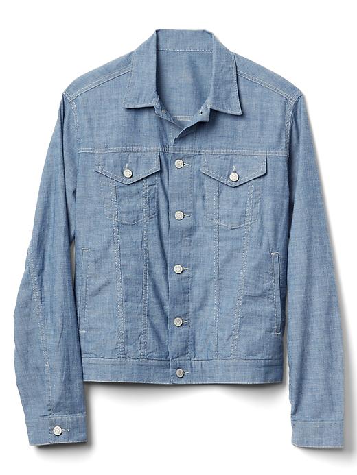 Image number 6 showing, Icon chambray jacket