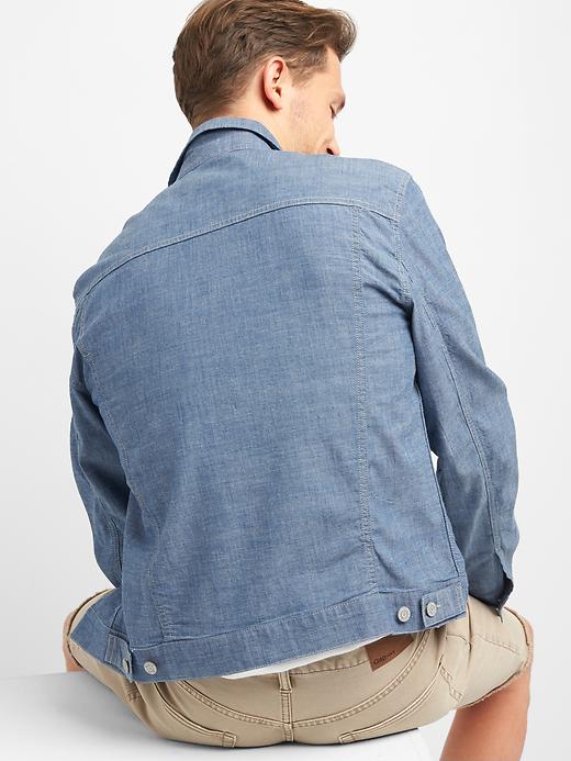 Image number 2 showing, Icon chambray jacket