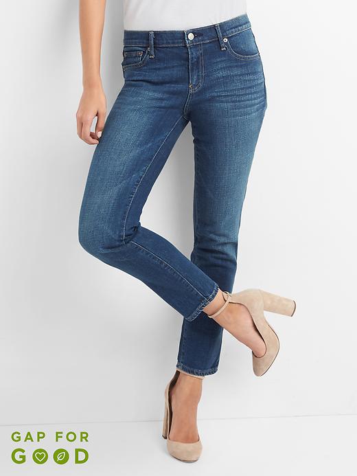 Mid Rise Real Straight Jeans Mid Rise Real Straight Jeans