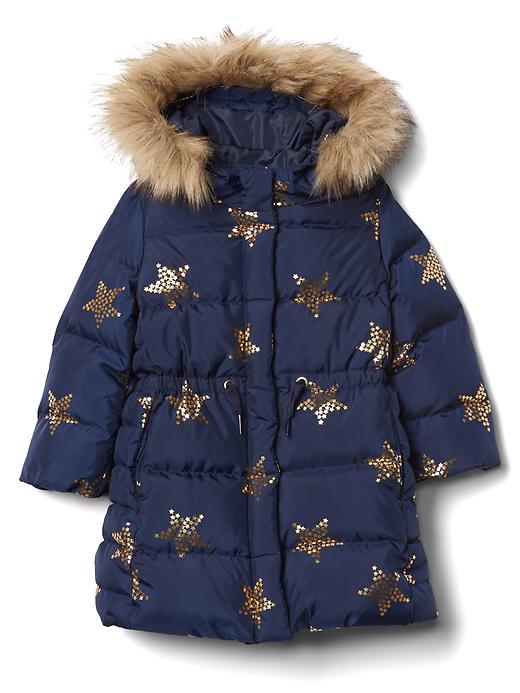 Image number 4 showing, Down puffer parka coat