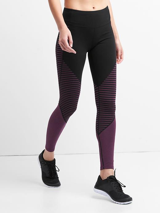 Image number 9 showing, GFast Colorblock Leggings in Performance Cotton