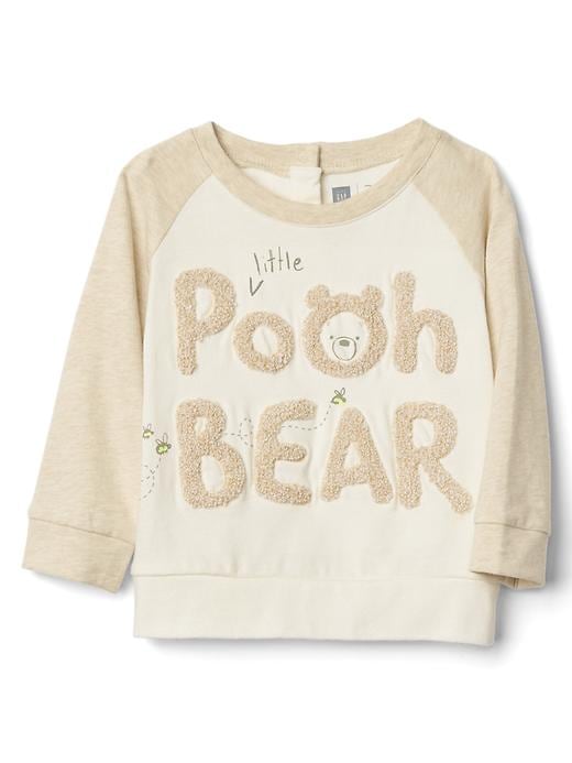 Image number 1 showing, babyGap &#124 Disney Baby Winnie the Pooh organic pullover