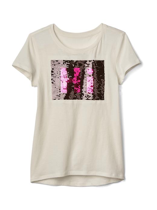 Image number 7 showing, Flippy sequin graphic tee