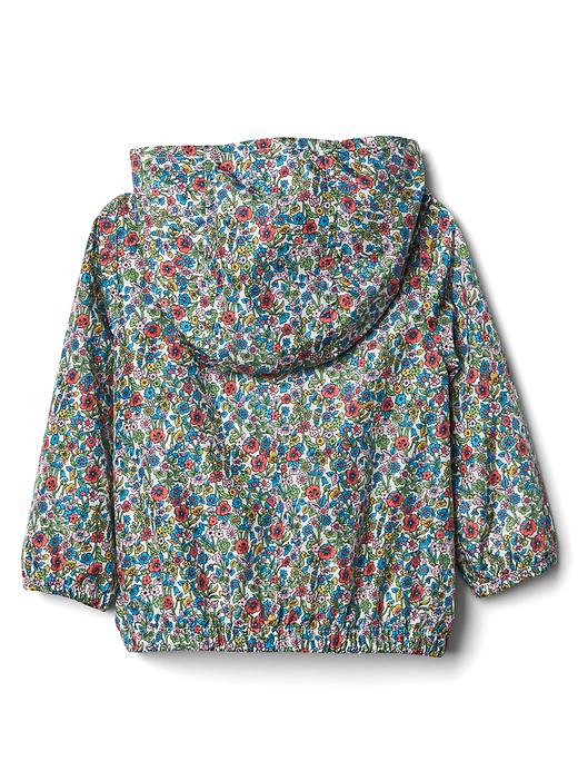 Image number 2 showing, Floral jersey-lined windbreaker