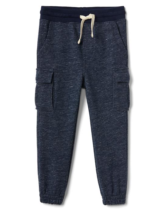 Image number 4 showing, Marled cargo joggers