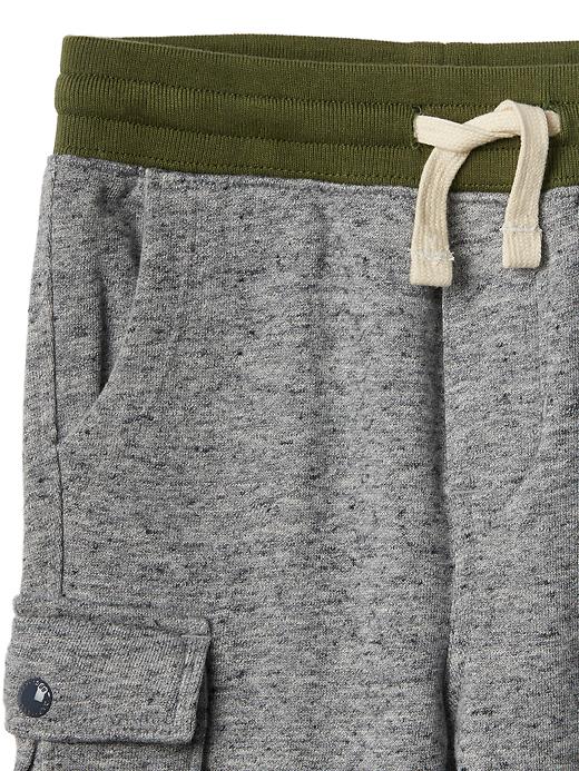 Image number 3 showing, Marled cargo joggers