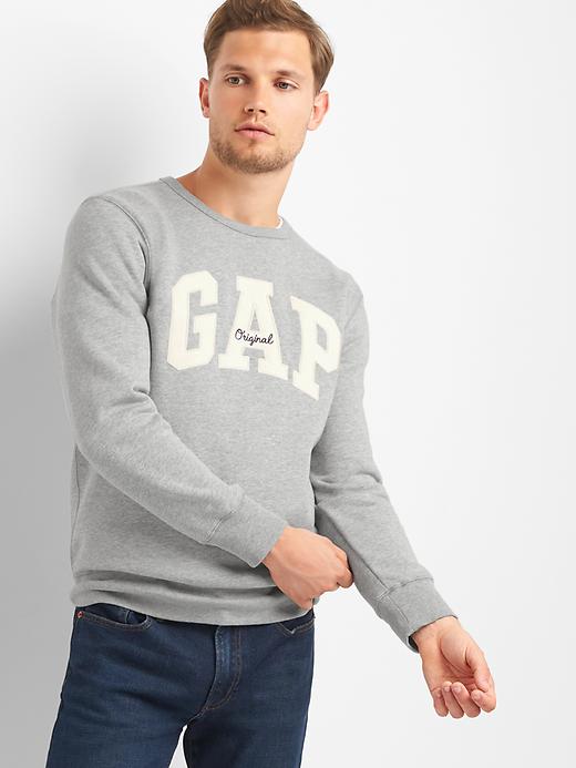 Image number 7 showing, Gap Logo Fleece Crewneck Sweatshirt