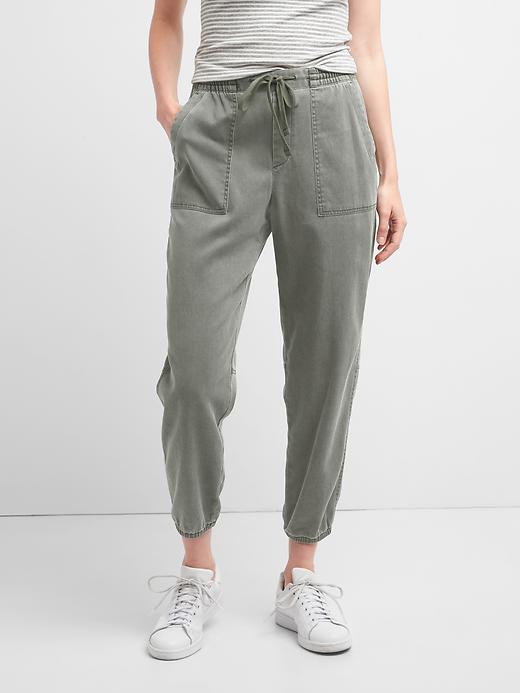 Image number 8 showing, TENCEL&#153 utility joggers