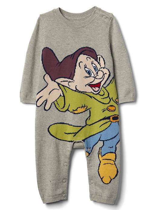 Image number 1 showing, babyGap &#124 Disney Baby Snow White and the Seven Dwarfs sweater one-piece