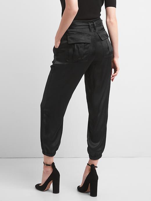Image number 2 showing, High rise drapey joggers