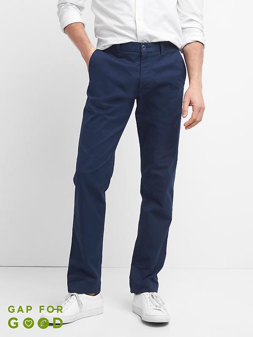 gap slim stretch khakis