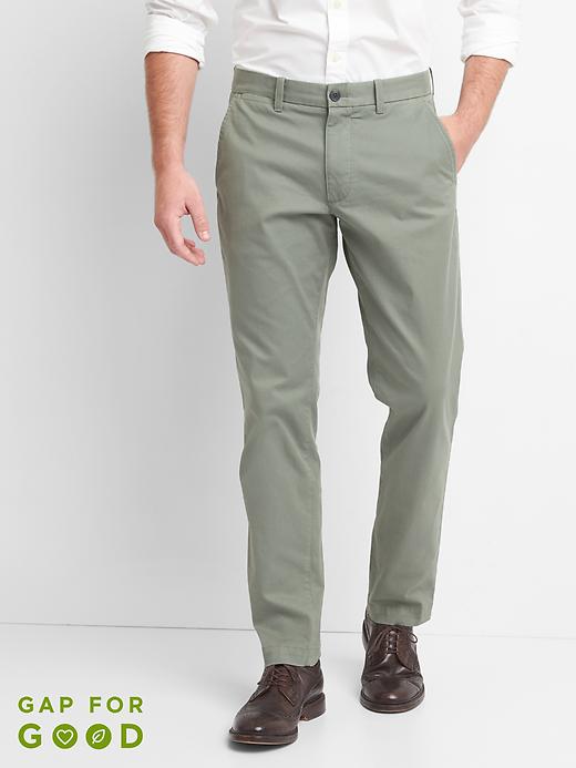 View large product image 1 of 1. Original Khakis in Slim Fit with GapFlex