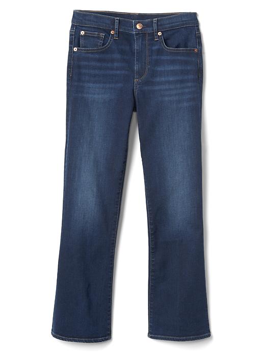 Image number 6 showing, High Rise Crop Flare Jeans