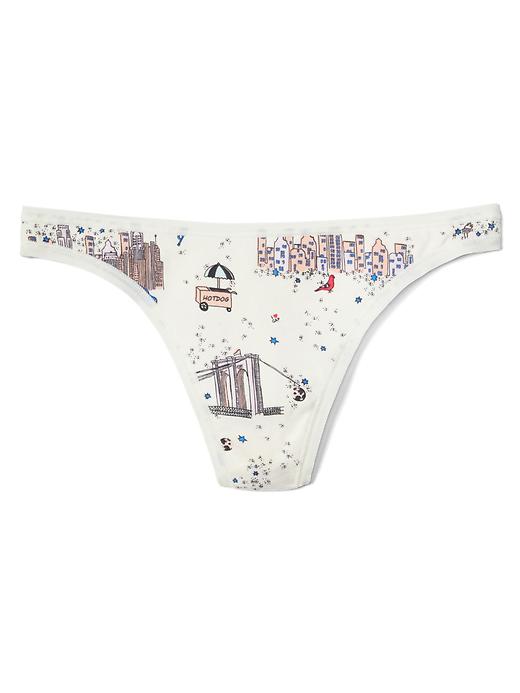 Image number 5 showing, Stretch Cotton Thong