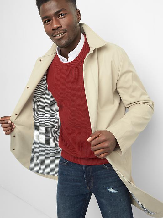Image number 5 showing, Twill mac jacket