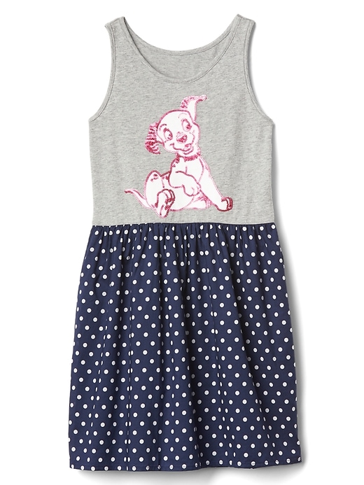 Image number 2 showing, GapKids &#124 Disney 101 Dalmatians mix-fabric dress