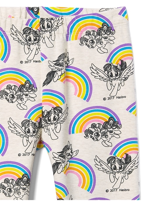 Image number 4 showing, GapKids &#124 Hasbro&#169 My Little Pony soft terry leggings