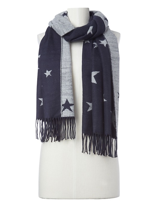 Image number 2 showing, Cozy star scarf
