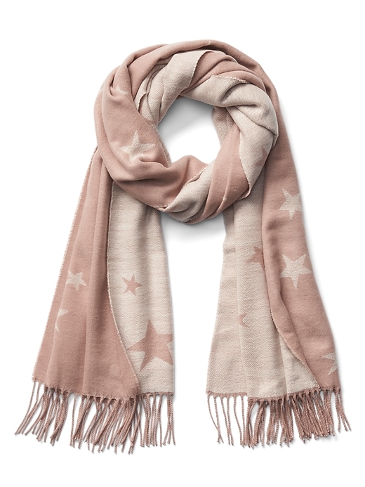 Image number 3 showing, Cozy star scarf