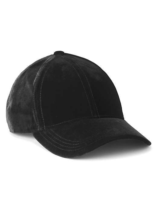 View large product image 1 of 1. Velvet baseball hat