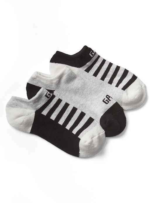 View large product image 1 of 1. Logo athletic ankle socks (3-pack)