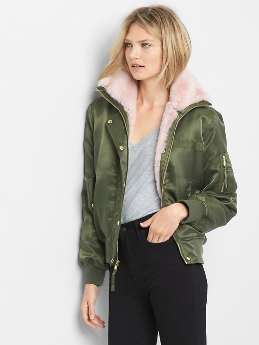 gap womens bomber jacket