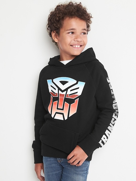 Buy Transformers© graphic pullover hoodie on ezbuy SG
