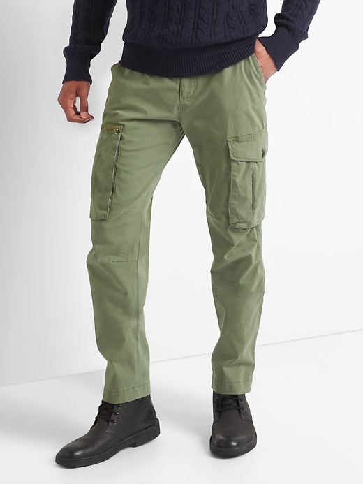 Image number 1 showing, Slim fit cargo pants