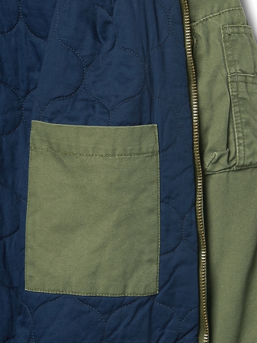 Image number 7 showing, Sherpa collar flight jacket